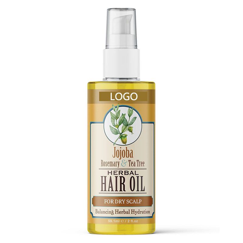 Private Label Jojoba & Hemp Oil Scalp Treatment OEM/ODM