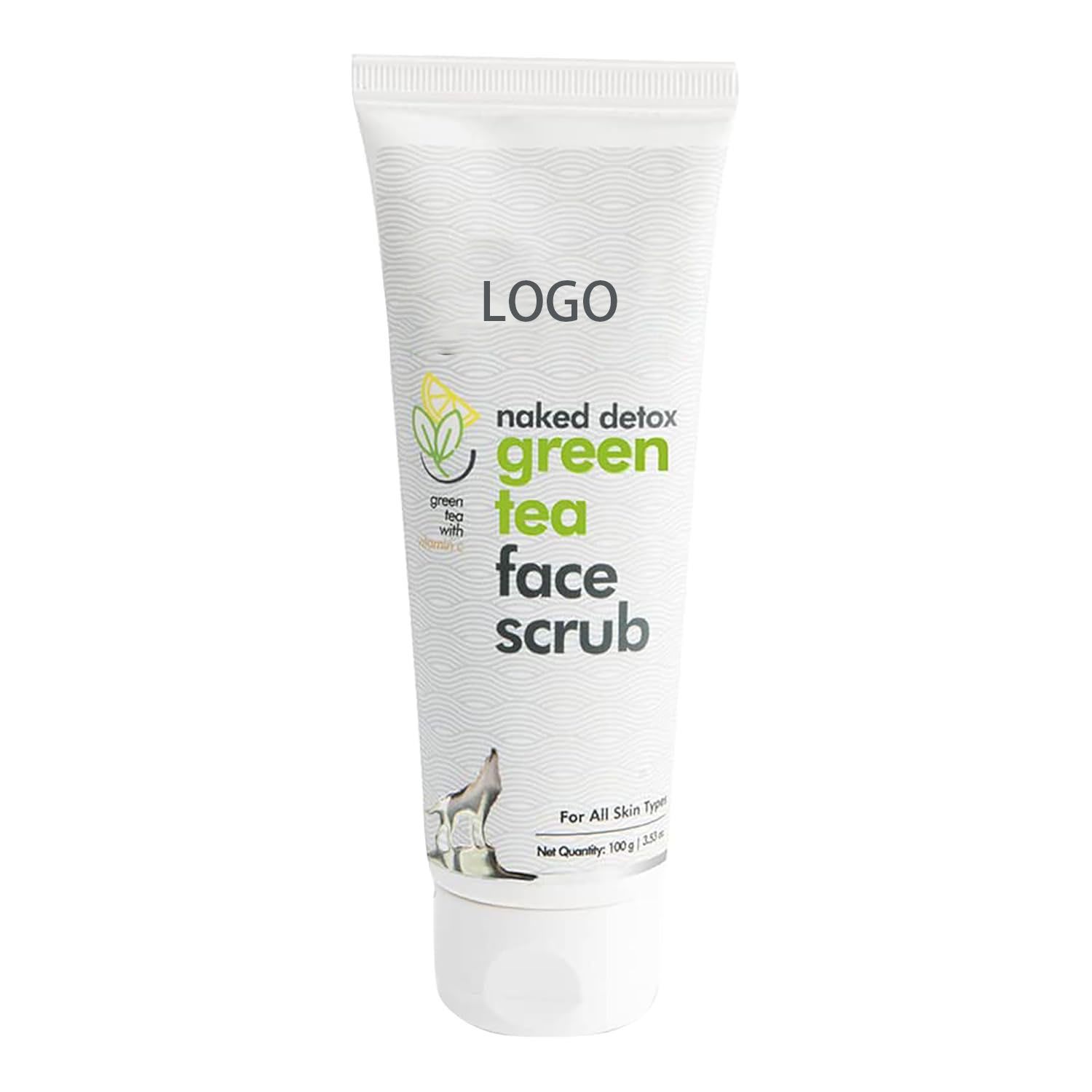 Private Label Green Tea & Walnut Exfoliating Scrub OEM/ODM