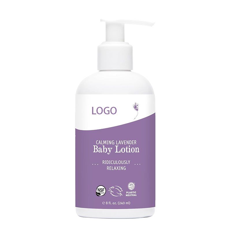 Private Label Calming Lavender Baby Lotion OEM/ODM