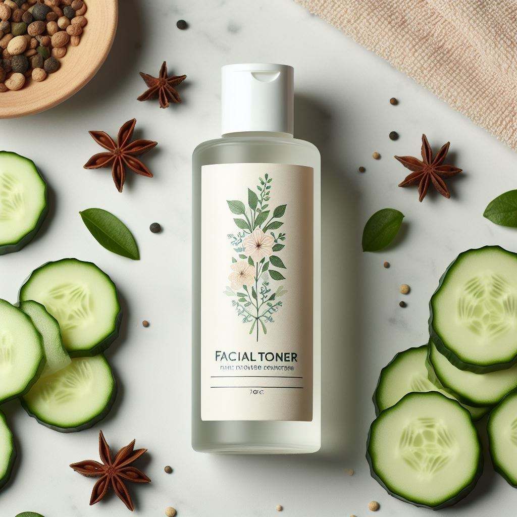 Private Label Cucumber & Mint Refreshing Toner OEM/ODM