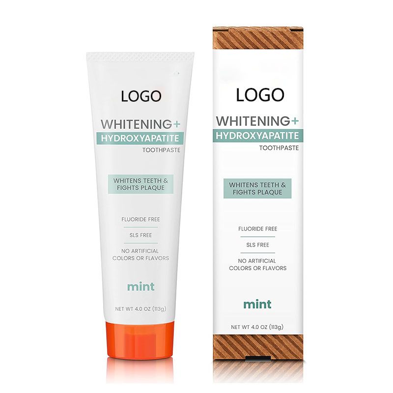 Private Label Whitening + Hydroxyapatite Toothpaste OEM/ODM