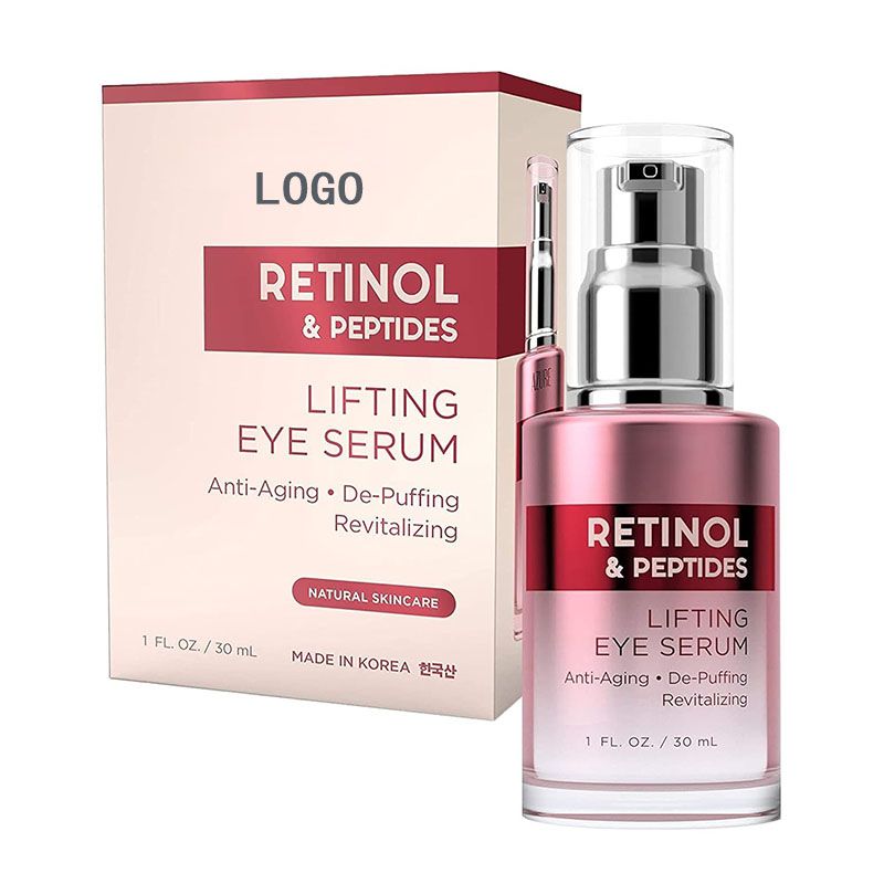 Private Label Peptide-Infused Anti-Aging Eye Serum OEM/ODM