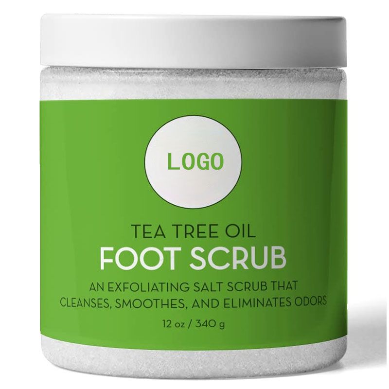 Private Label Foot Scrub with Peppermint & Tea Tree Oil OEM/ODM