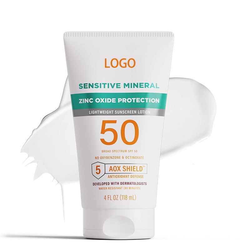 Private Label Sunscreen for Sensitive Skin OEM/ODM