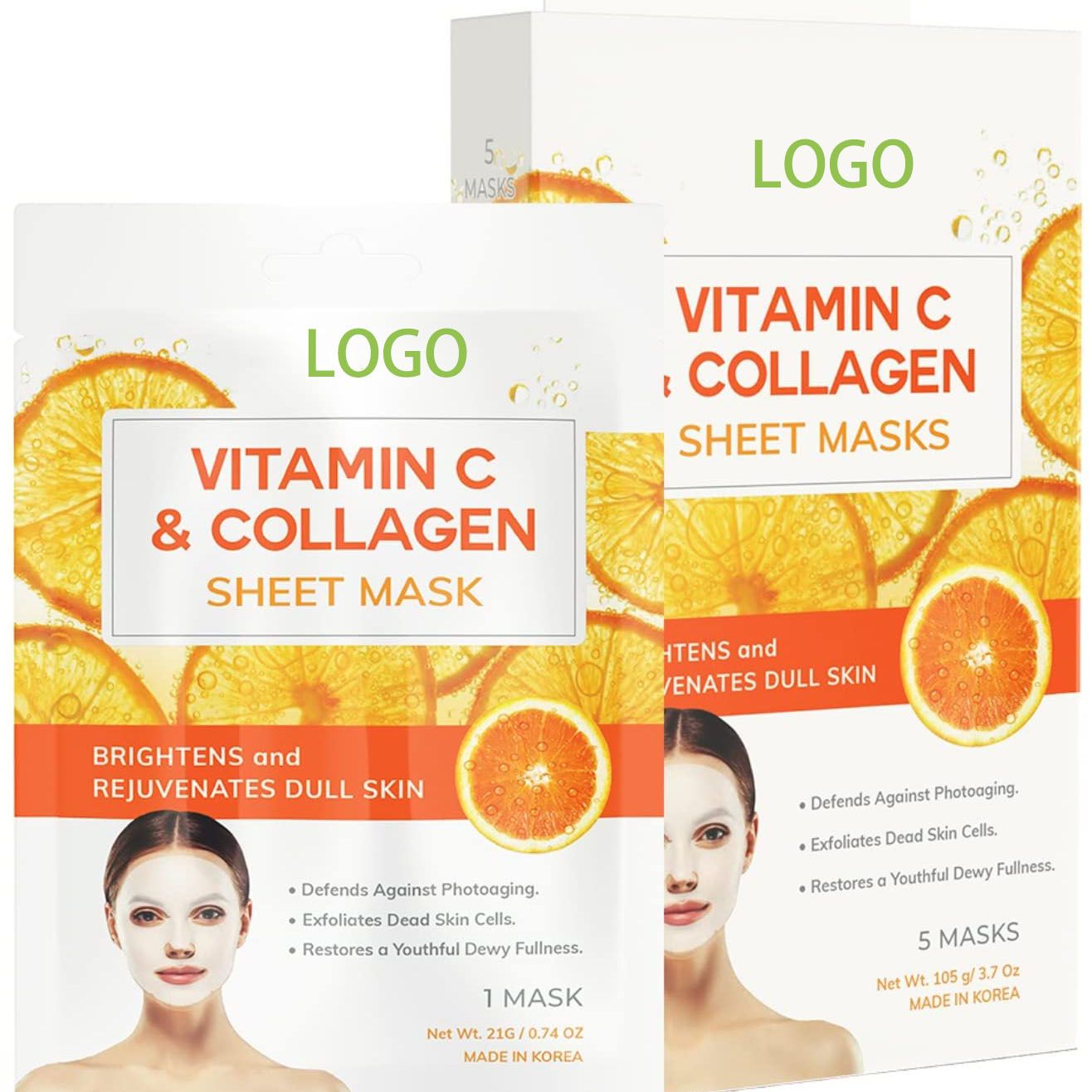 Private Label Brightening Vitamin C Mask OEM/ODM