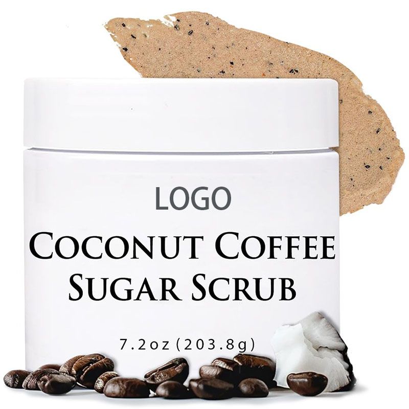 Private Label Coffee & Coconut Energizing Scrub OEM/ODM