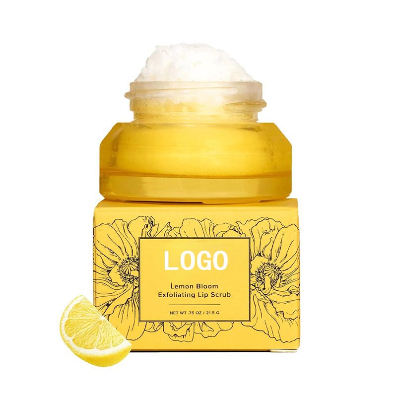 Private Label Lemon & Sugar Lip Scrub OEM/ODM